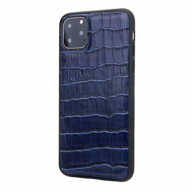 Luxury Genuine cow leather Retro Crocodile pattern Protection back Cover Case for iPhone11 Pro Max For IphoneX XR XS MAX |