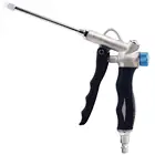 Двухсторонний пневматический пистолет с регулируемым потоком воздуха, расширенная насадка, инструмент для очистки пыли для промышленного дома, пистолет для выдувания пыли из сплава