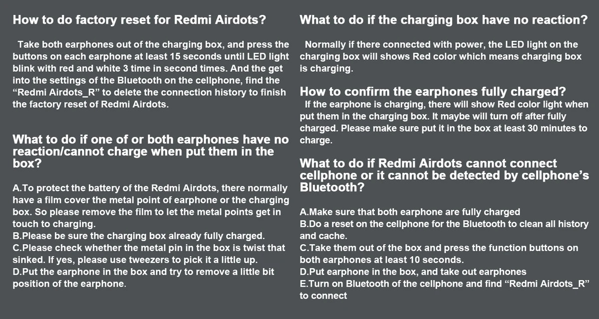 Новинка Xiaomi Redmi Airdots TWS Bluetooth наушники стерео бас Bluetooth 5,0 наушники с микрофоном громкой связи Наушники с управлением AI