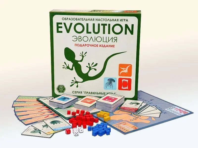 Board game correct games 13-01-04 evolution. Gift Set. 3 release + 18 new cards development learning Party company role playing games. |