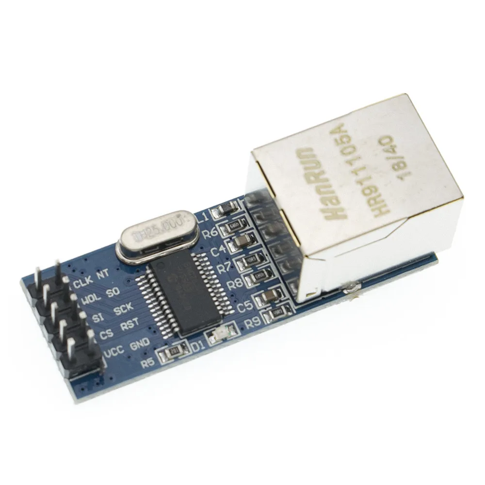1 шт. мини ENC28J60 Ethernet щит/Ethernet щит для Nano SPI интерфейс LAN сетевой модуль Ethernet модуль - Цвет: Ethernet Shield