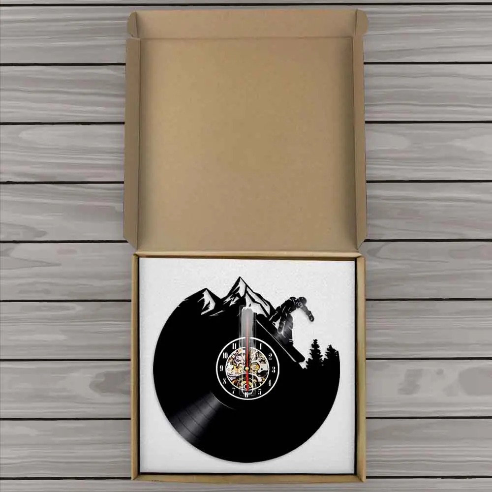 Настенные часы для катания на лыжах в стиле Фристайл|Настенные часы| |