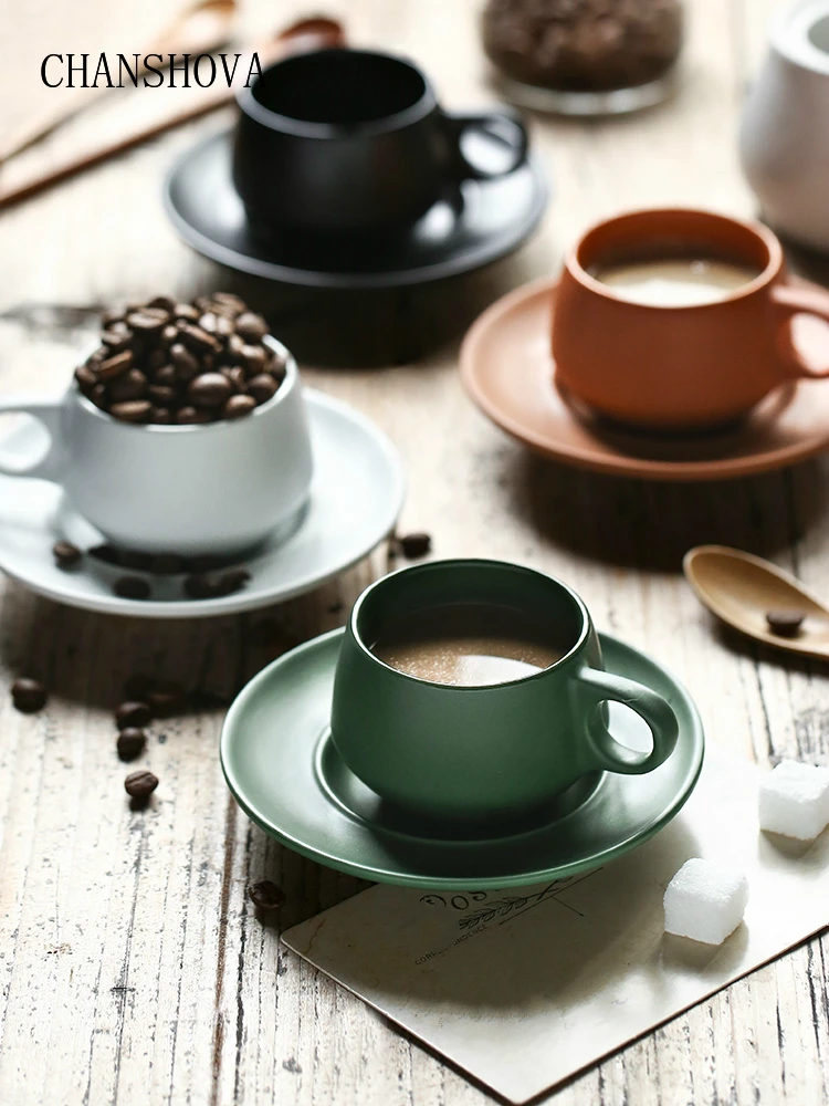Набор керамических чайных чашек CHANSHOVA в современном минималистическом стиле 120
