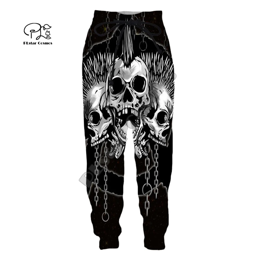 NewFashion Ghost Gothic Skull Reaper Satan Devil  Men/Women Streetwear 3DPrint Harajuku Funny Jogger Sweatpants Trousers Pants 2