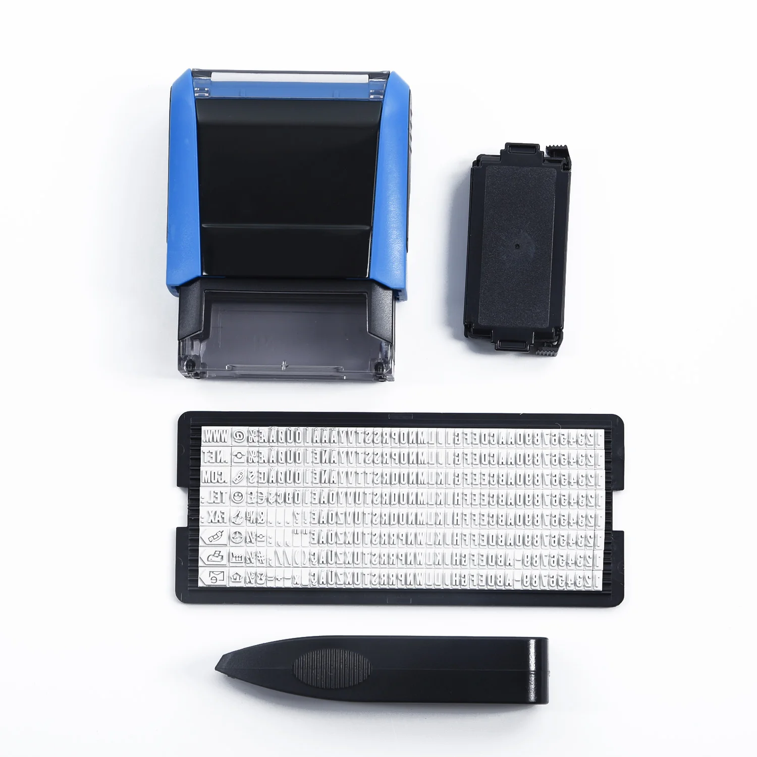 

Rubber Stamp Kit DIY Personalized Customized Self-Inking Business Address Name Handicrafts Stamper Accessories