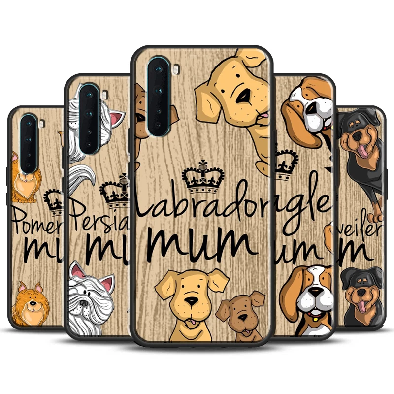 Чехол Rottweiler лабрадор Бигль мама для Realme 6 7 Pro X2 X7 X50 XT C3 OPPO A9 2020 Reno4 OnePlus 8 T Nord |