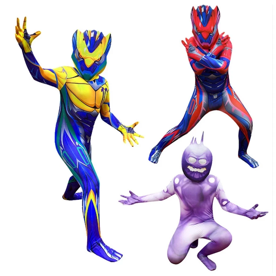 

halloween party starry night children's cartoon cosplay elastic fiber costume kids performance clothing suit Superhero carnival