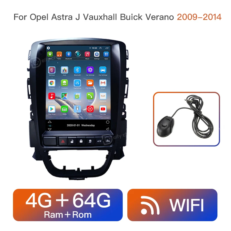 Автомобильный Android для Buick excelle opel ASTRA J 2009 2014 четырехъядерный GPS навигатор плеер