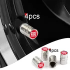 4 шт., металлические автомобильные колеса для FIAT Panda Bravo Linea Croma 500 Ducato Tipo крышки стержня вентиля шины