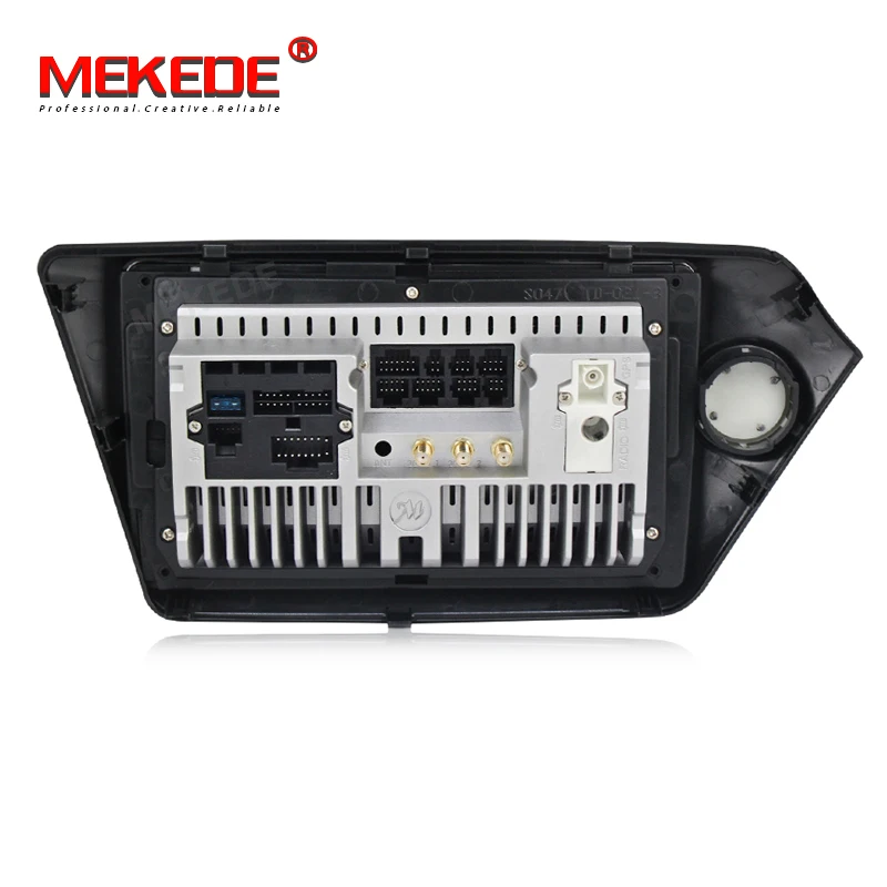 MEKEDE Android9.0 четырехъядерный автомобильный dvd плеер gps навигатор для KIA K2 RIO 2010 2015 с