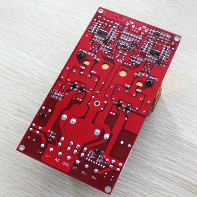 

IRS2092 Power Amplifier Board AC Dual 40V High Power Luxury Class D Dual Channel Power Amplifier Board (300W + 300W)