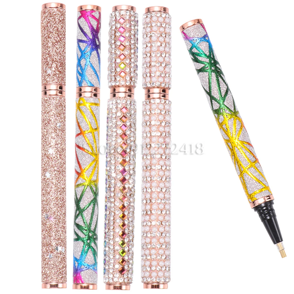 5D Стразы блестящий инструмент для алмазной живописи ручка точка сверло ручки