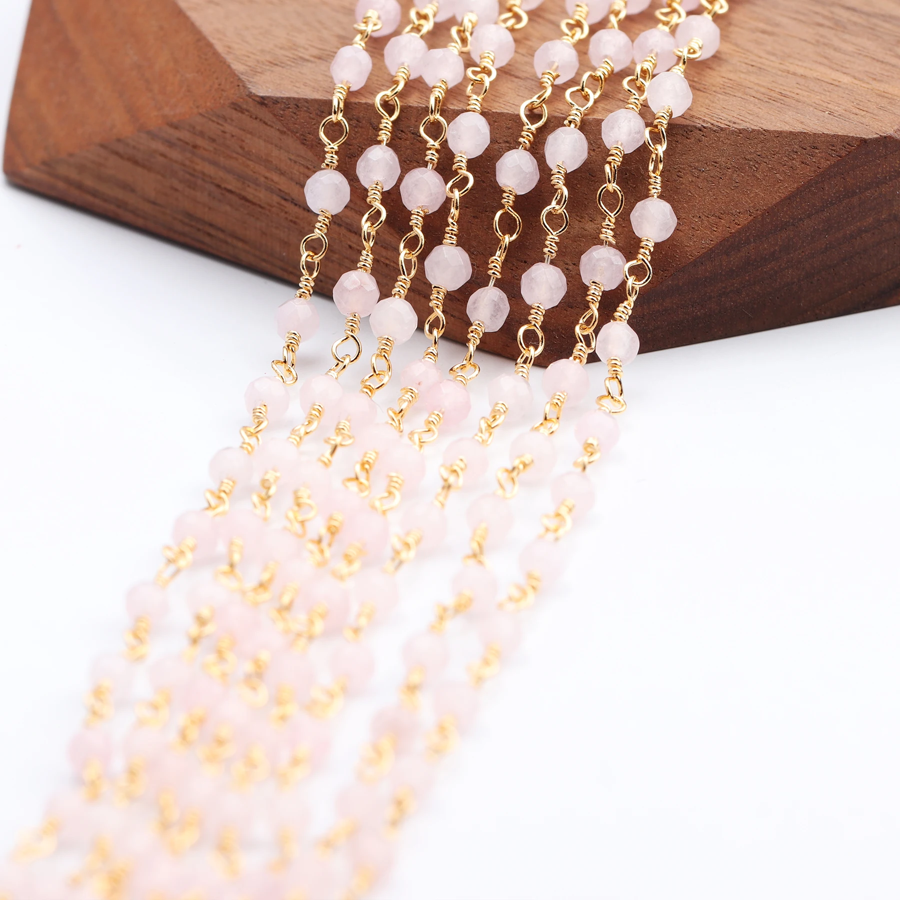 GUFEATHER C52, ювелирные аксессуары, diy серьги-цепочки, натуральный камень, 18k позолота, изготовление ювелирных изделий, ожерелье для женщин, 1 м/лот