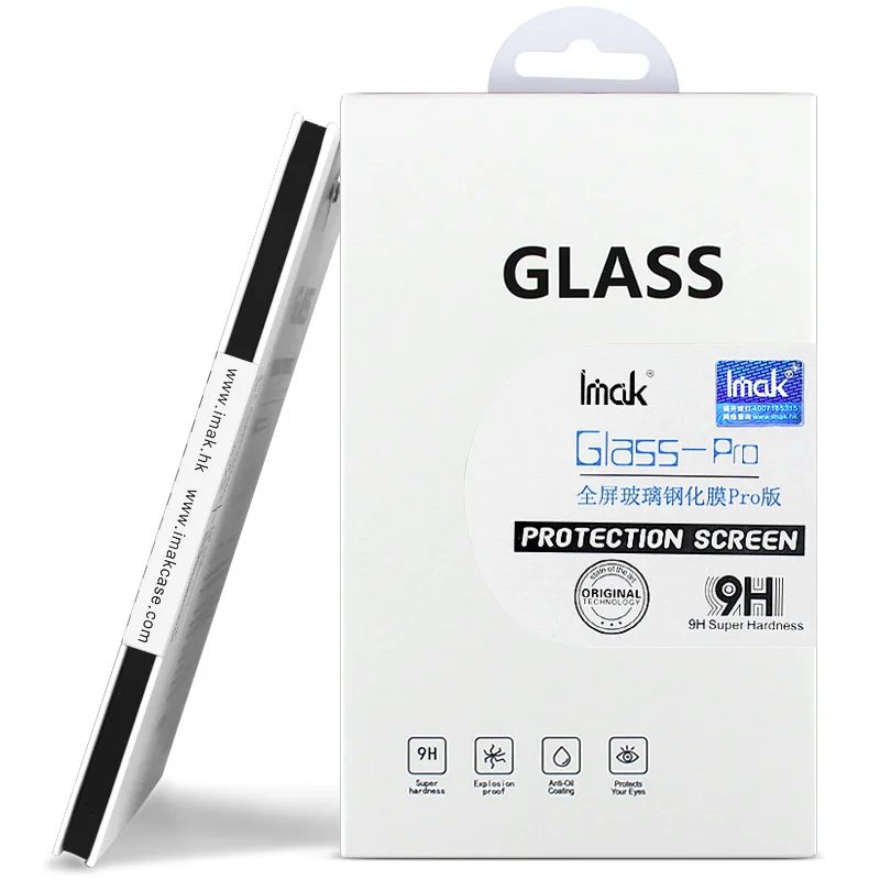 

For OPPO Reno6 5G Tempered Glass Protect Film IMAK Pro Mirror Full Coverage Full Glue for OPPO Reno 6 5G Glass