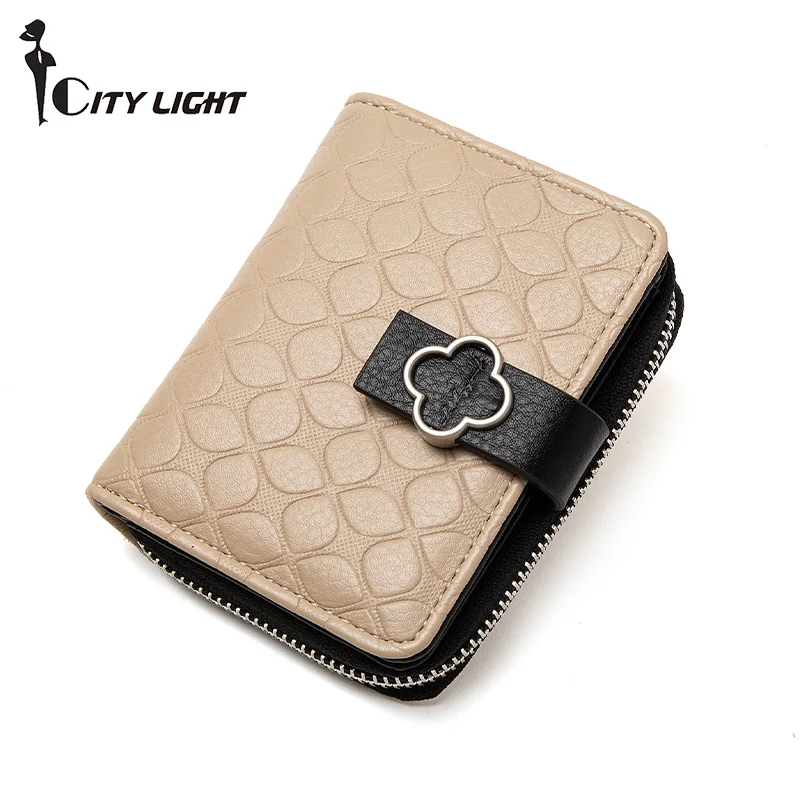 

Short Women Wallets Lady Zipper Hasp Coin Purse Vintage Clutch Purses Cards Holder Wallet Billfold Purse