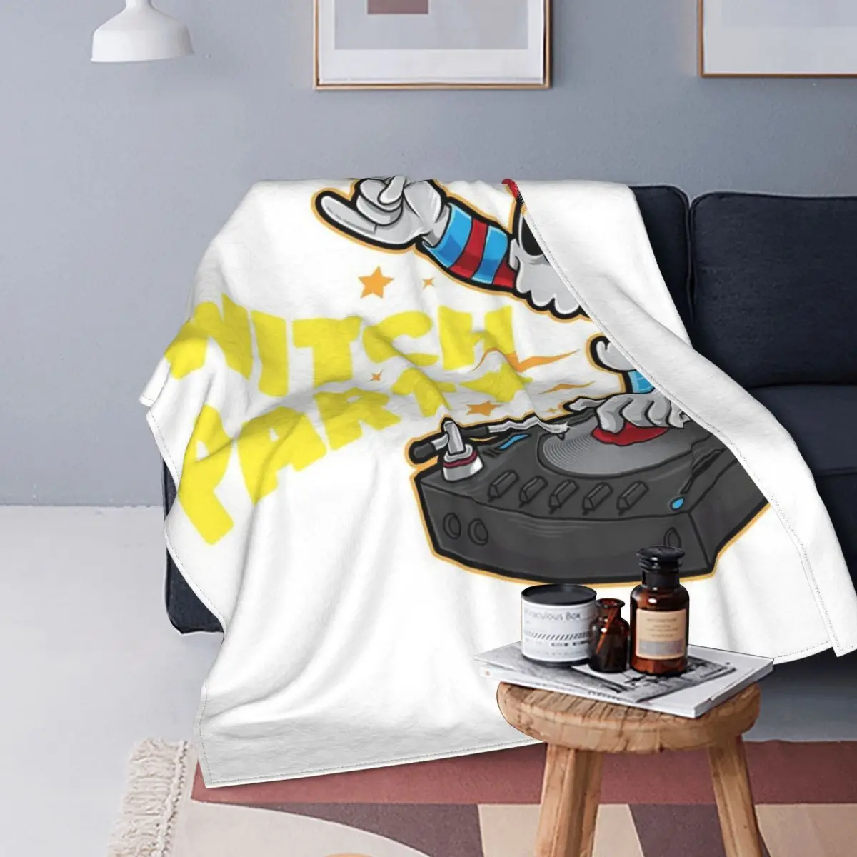 

Manta a cuadros para fiesta de Хэллоуин, edredones a cuadros mullidos, Manta textile de lujo para el доме
