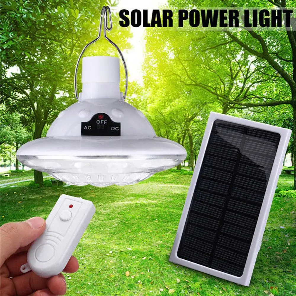 

Remote Control Portable Solar Camping Light Tent Lamp Outdoor Hiking Super Bright Lantern Lights Multi-Function