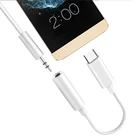 Тип C адаптер для наушников аудио Aux кабель USB Тип C 3,5 мм разъем для наушников адаптер конвертер кабель для телефона для Xiaomi 6 Mi6