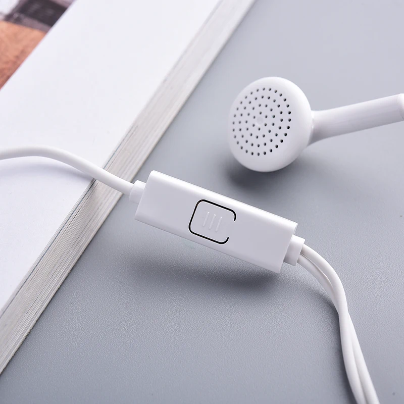 Наушники-вкладыши HUAWEI 3 5 мм гарнитура с проводным микрофоном регулятор звука для