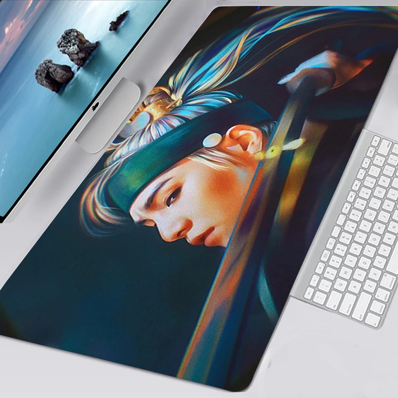 Коврик для мыши Agust D Suga King 40x90 игровые аксессуары нескользящий коврик аниме 90x30