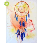 Алмазная живопись SNA, красочные ветряные колокольчики, узор Ловца снов, алмазная вышивка, мозаика, украшение для дома сделай сам, ручная работа