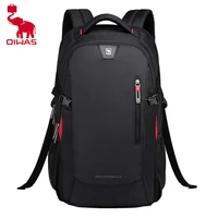 oiwas 29l men shoulder bag oxford cloth business laptop backpack fashion large capacity for women teenage traveling sport hiking