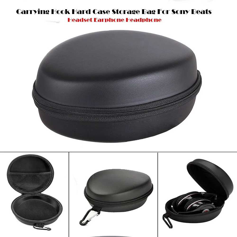 Несущий крюк Жесткий Чехол сумка для хранения Sony гарнитура наушники высокое