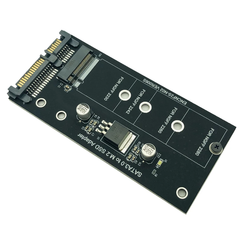 Плата H1111Z адаптер M2 SATA на M.2 NGFF конвертер 2 5 дюйма карта SATA3 ключ B для 2230-2280 SSD |