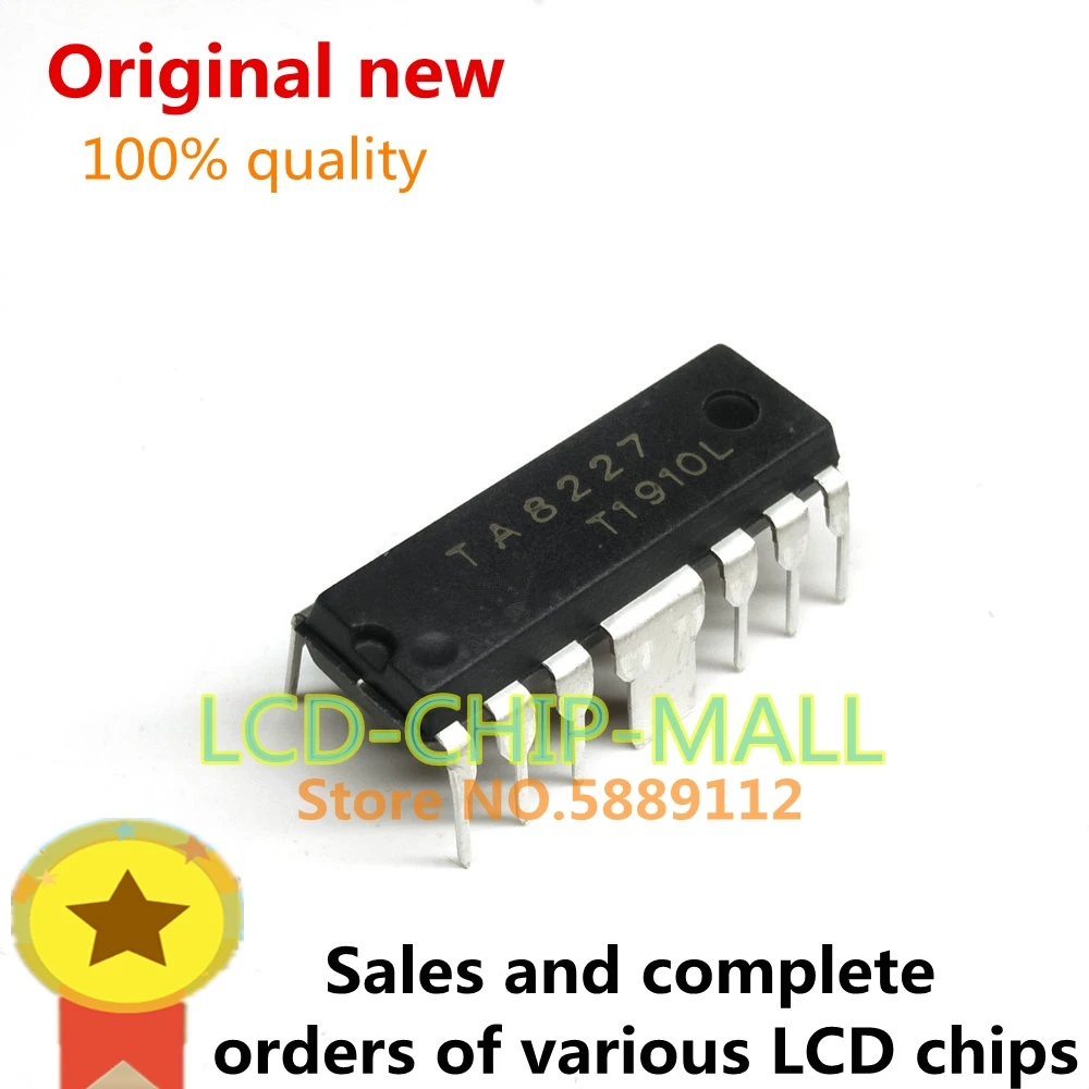 

1PCS TA8227 DIP14 IN STOCK 100%GOOD