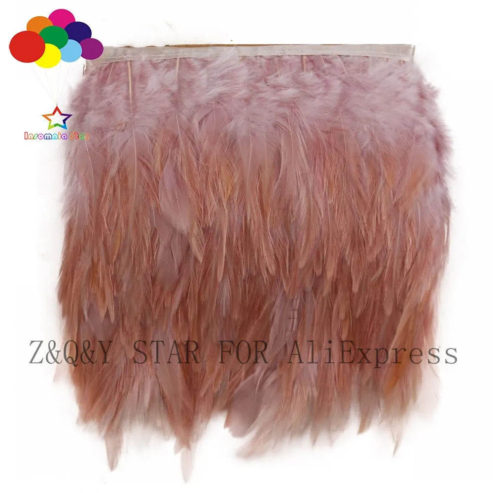 Натуральные белые перья 4 6 дюймов крашеный светильник кожа розовый сделай сам