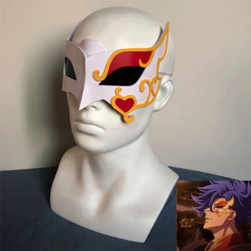 

2021 аниме SK∞ SK8 Бесконечность Косплей Маска Адама маска Eyemask мужская маска на половину лица Хэллоуин маскарадвечерние Аниме костюм реквизит