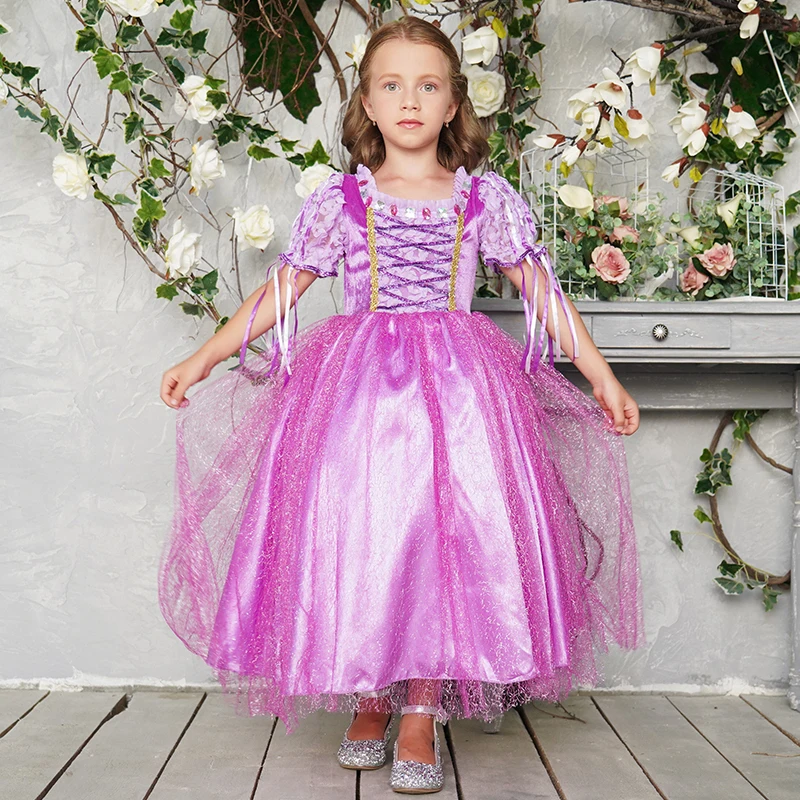 Facny белоснежные платья для девочек косплейное платье на Хэллоуин костюм