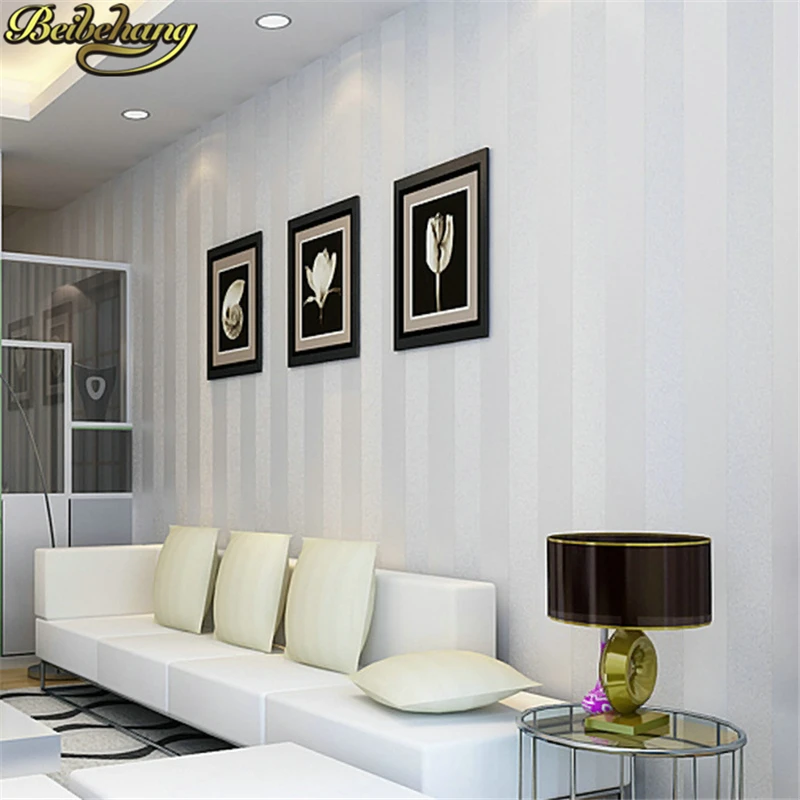 Beibehang простой стиль блестящая полоса круги обои кремовые и Бежевые Коричневые