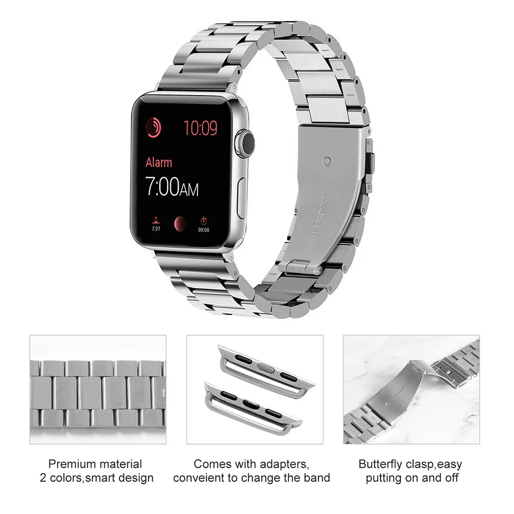Ремешок силиконовый для Apple Watch band 44 мм 38 браслет iwatch 42 40 apple watch SE 6 5 4 3 2 1 | Наручные