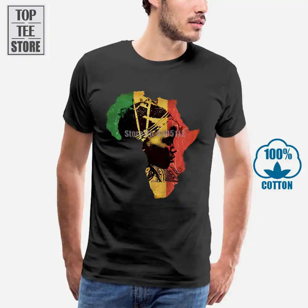 Футболка с круглым воротником хипстерская футболка Homme Africa хлопковая в