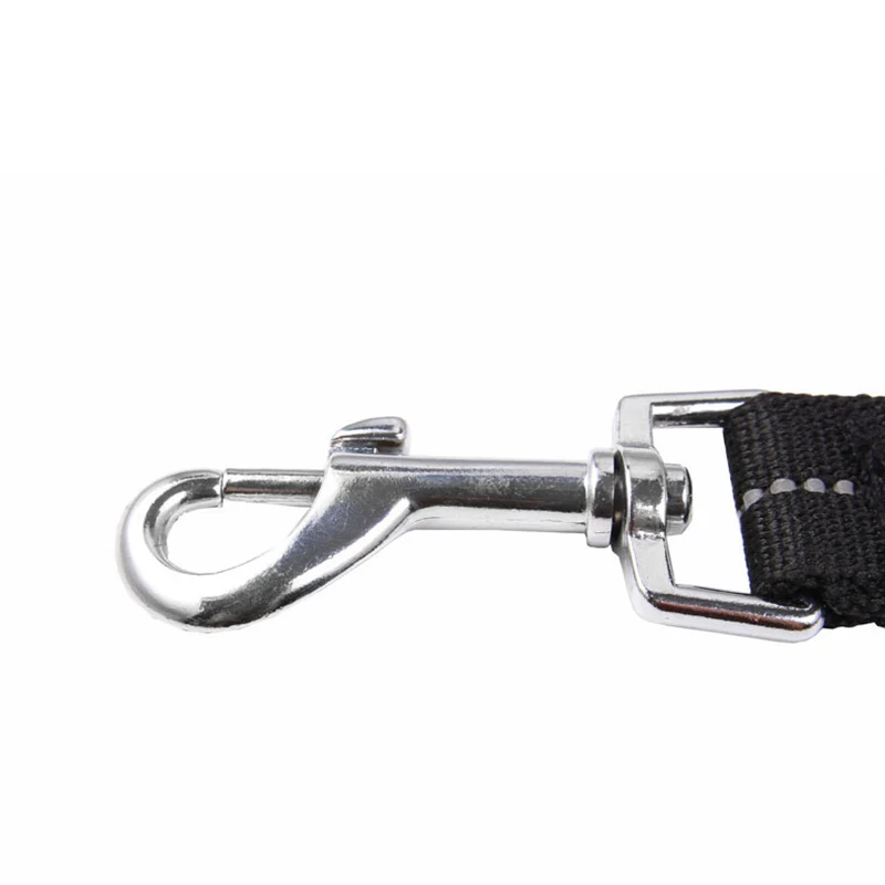 Нейлоновый Выдвижной Поводок для собак черный безопасный поводок прогулок