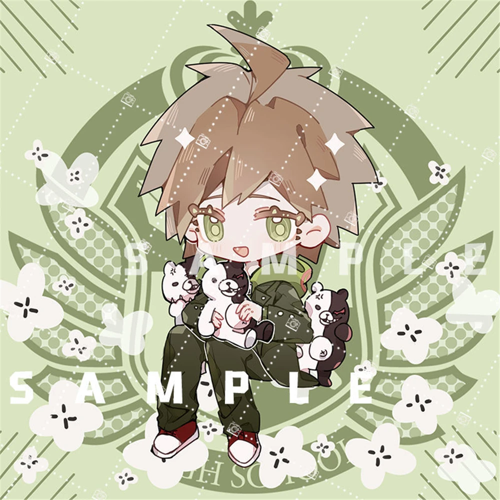 Danganronpa Hinata Hajime Nagito Komaeda косплей брелок двусторонний акриловая подвеска