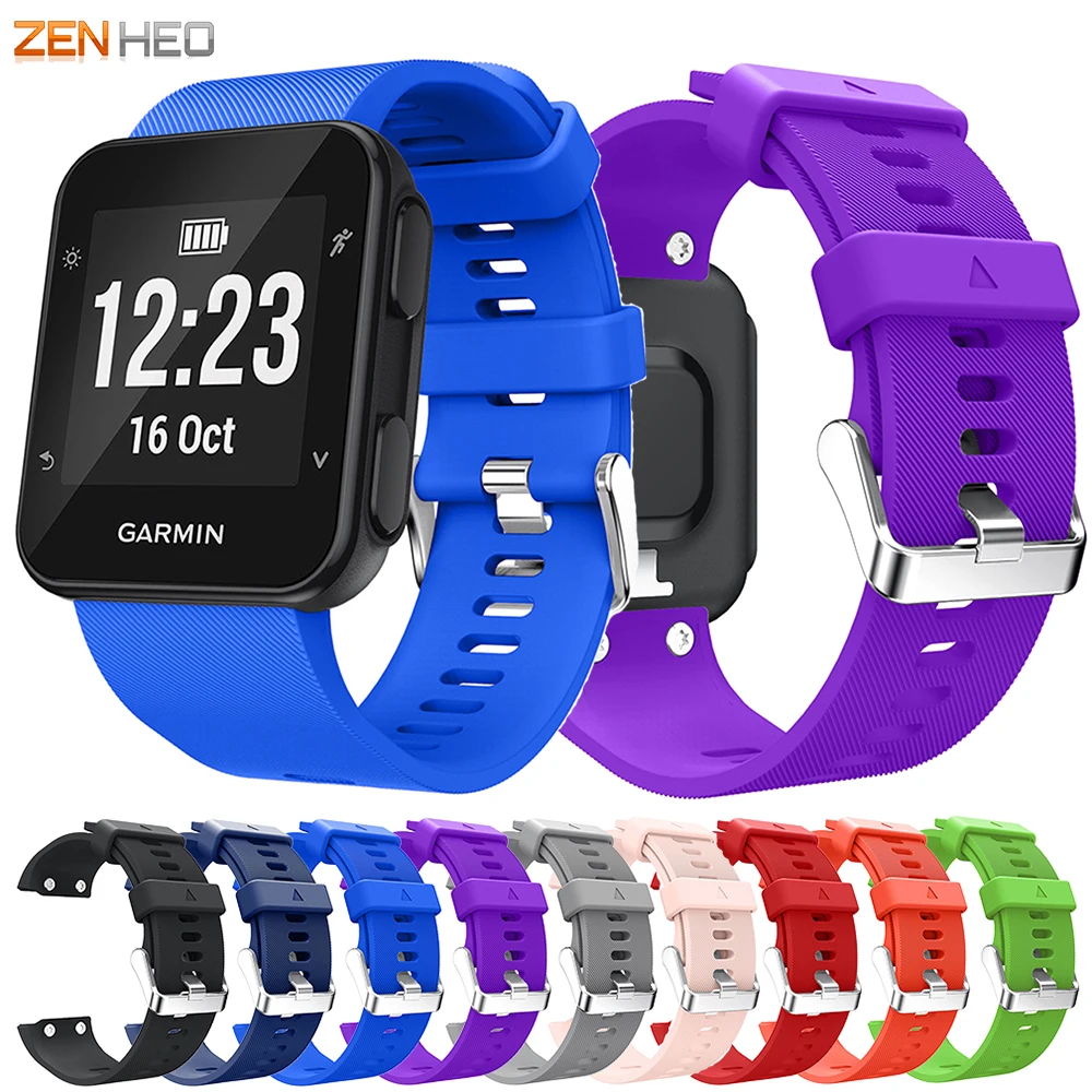 Силиконовый браслет ремешок для Garmin Forerunner 35 Смарт часы с заменой ремешка
