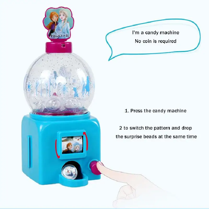 Disney Новый мини-торговый автомат аппарат для Продажи Сладостей маленькая девочка