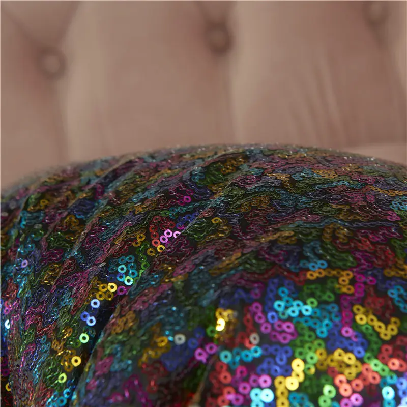 

Glitter Mermaid Sequins Pillow Case Luxury Sofa Cushion Cover Decorative Cushions 40*40 Sliver Pink Gold Pillow Cover 10023