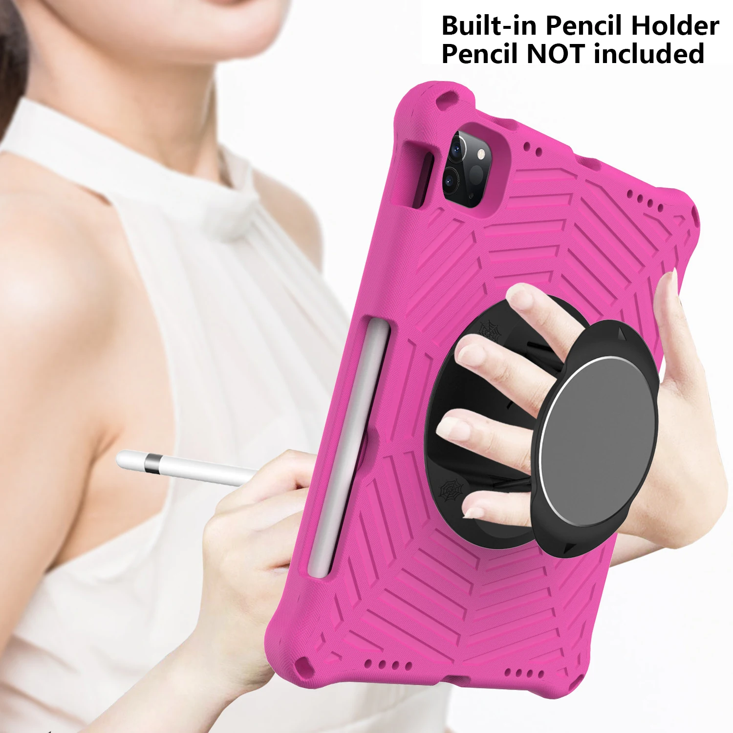 

iPad Pro 11 2018 & 2020 Kids Case, Safe Friendly EVA Fashion Lightweight Cover Shockproof Anti-fall Protective Case shell