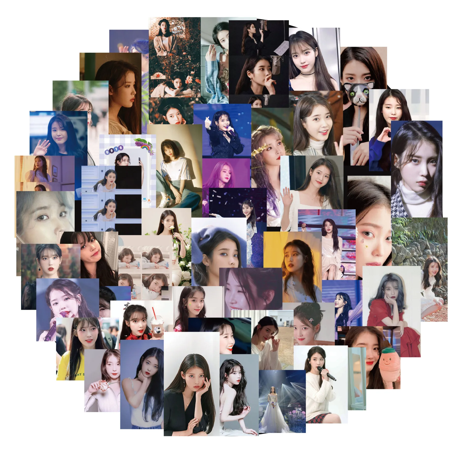 

10 / 30 / 50pcs Korean Popular Singer Li Zhien IU Luggage Guitar Graffiti Decoration Sticker Waterproof Sticker Wholesale