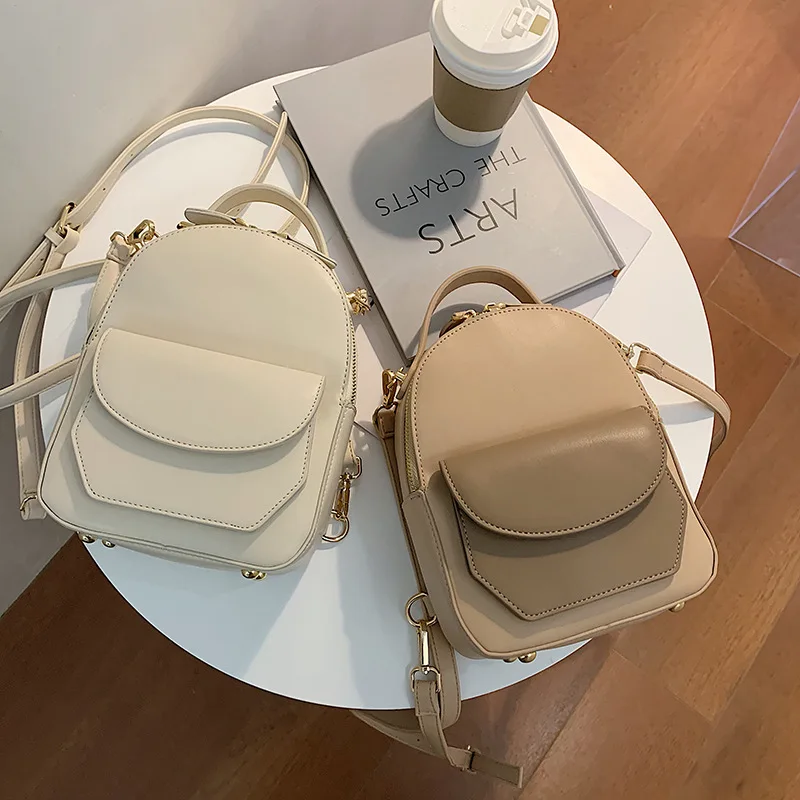 

Рюкзак женский из искусственной кожи, школьный, маленький