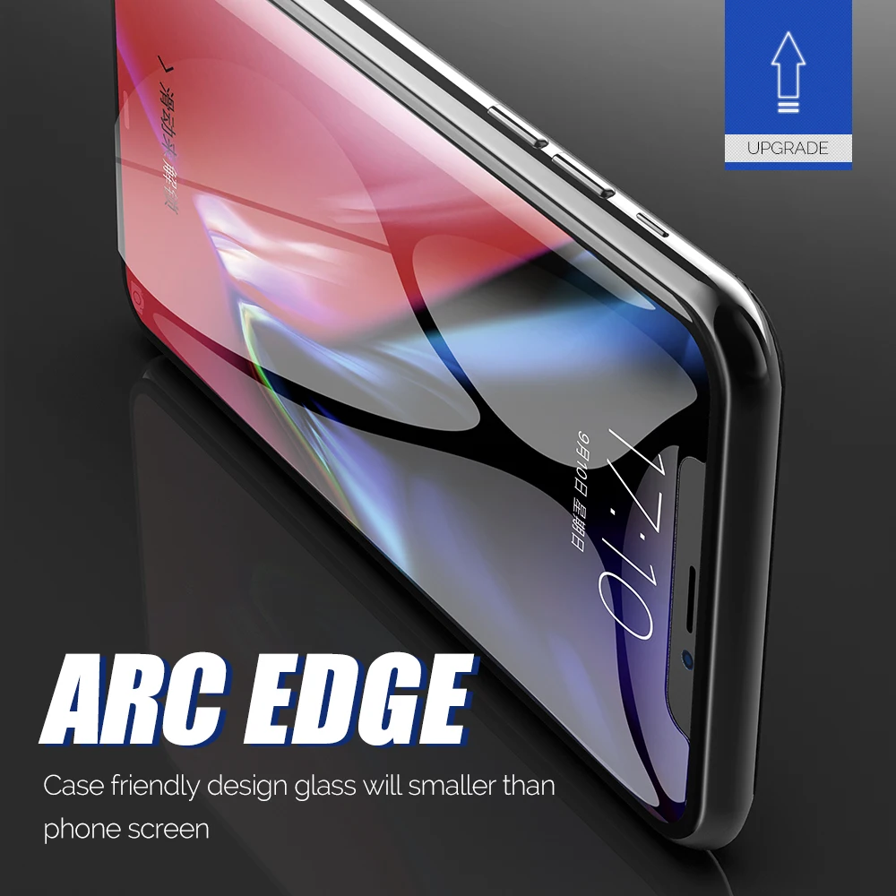 [5 шт. в упаковке] закаленное стекло для iPhone 11 Pro X XS XR Max Защитная пленка экрана 8 7 6 6s