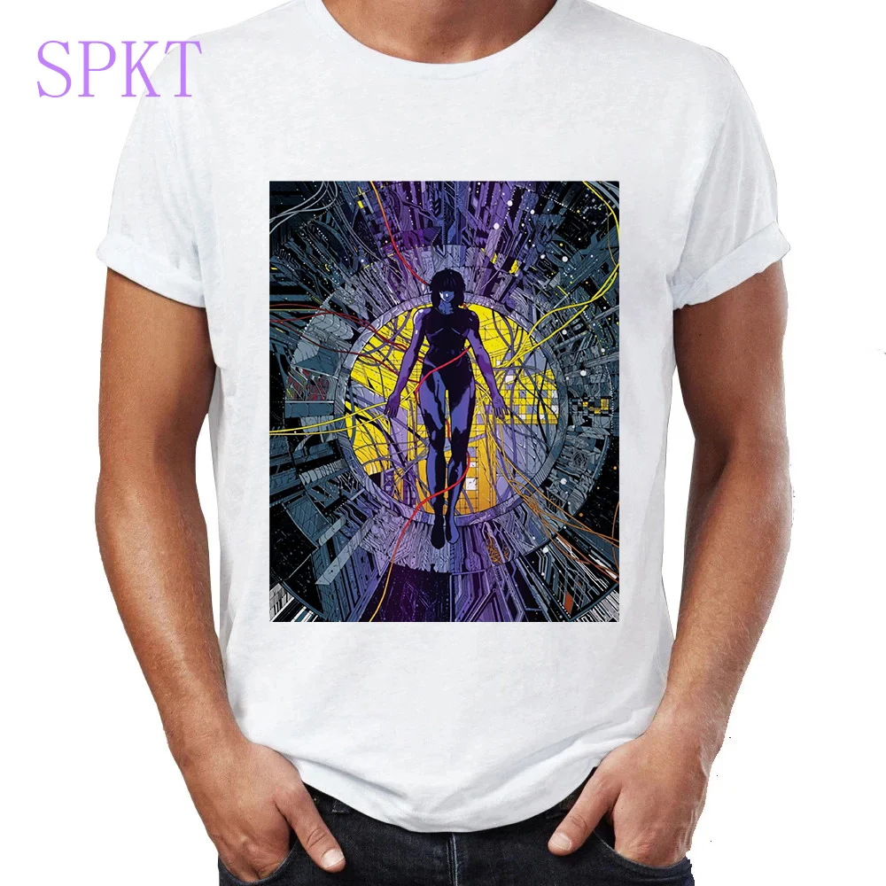 

Ghost in The Shell Ghost in The Taco Bell anime t shirt women Motoko Kusanagi Kawaii printed Tees punk tops women/men's T-Shirts