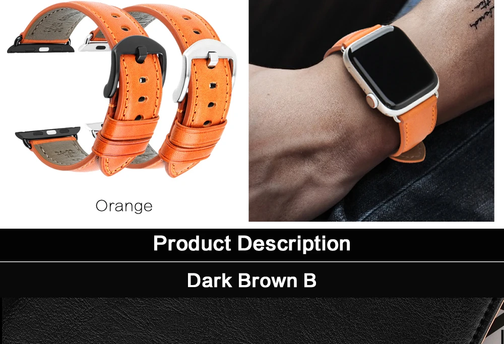 MAIKES для Apple Watch Band 44 мм 40 мм и ремешок для часов аpple 42 мм 38 мм натуральная кожа часы аксессуары iwatch ремешки для часов браслеты
