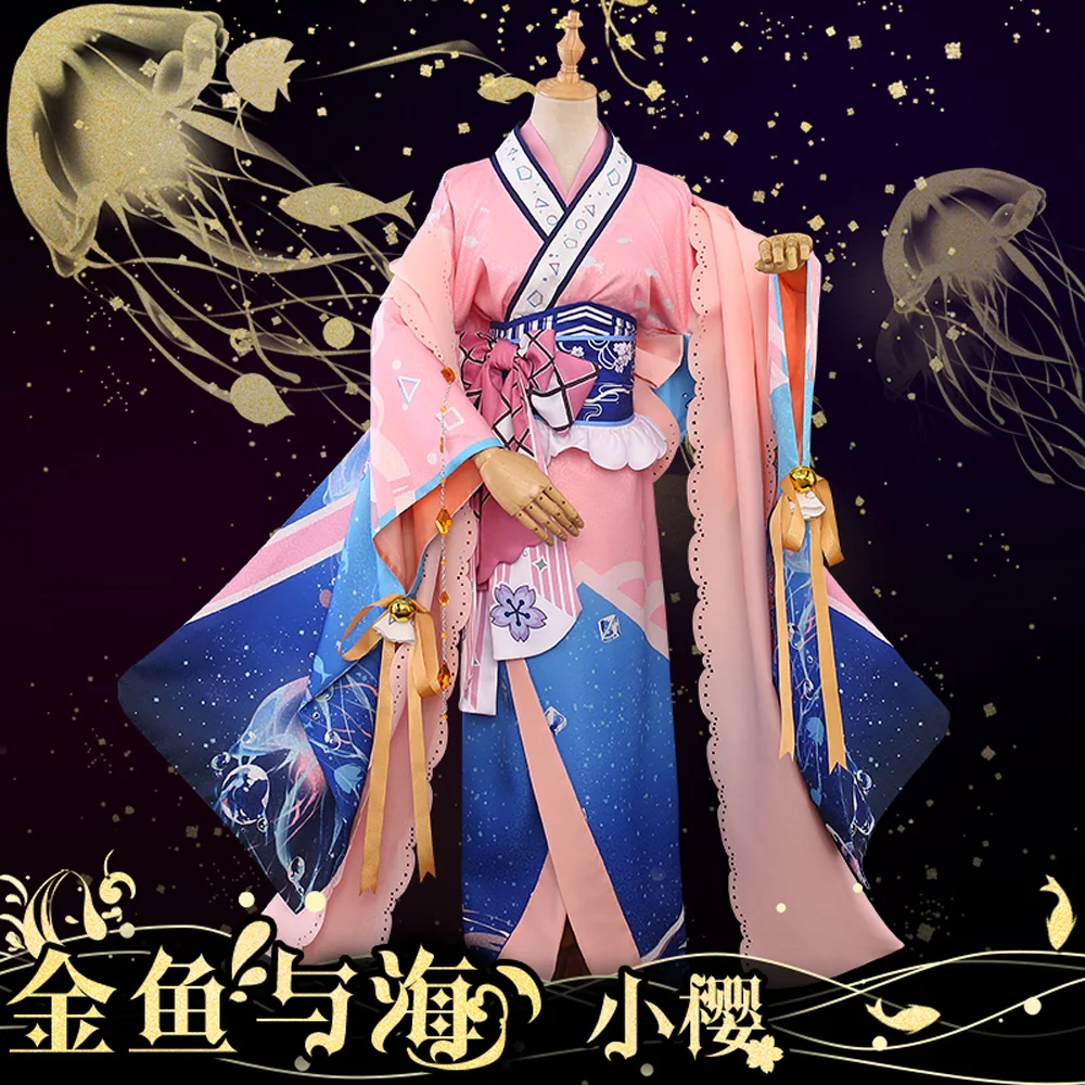 VEVEFHUANG аниме Kinomoto Sakura Card Captor Косплей Tomoyu Daidouji Doujin костюм для женщин Хэллоуин