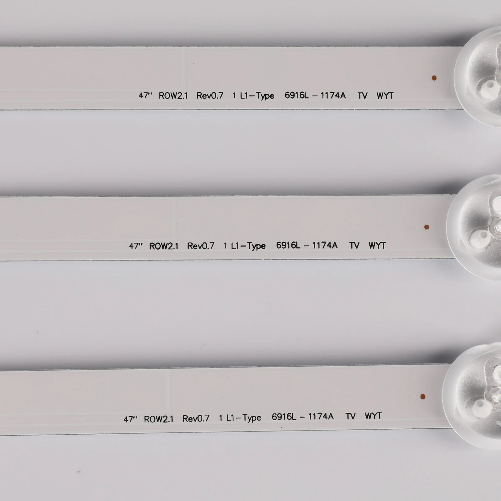 1 комплект = 12 шт. Светодиодная лента для подсветки LG 47LN570S 47LN575S 47LA620S 47LN575V 47LA620V LC470DUE
