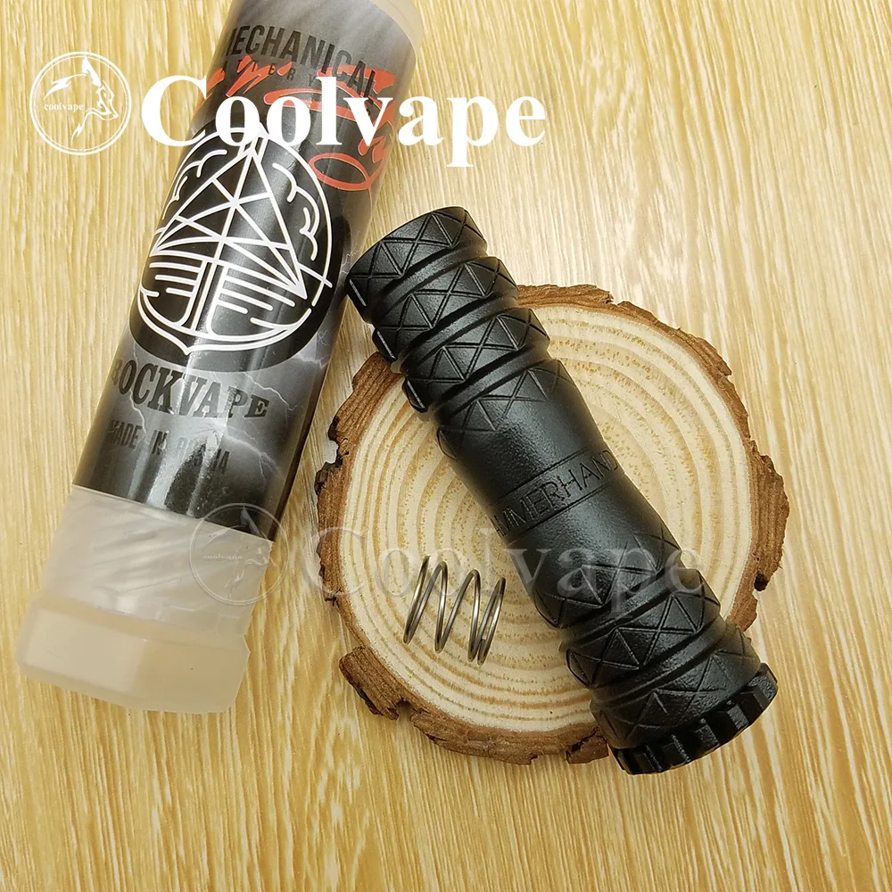 

coolvape Hammerhand mechanical mod 18650 battery 25mm brass for E-Ci 18650 battery 25mm brass for E-Cigarette 510 Thread RDA RTA