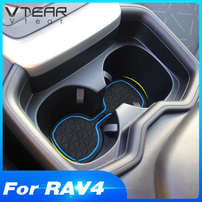 Vtear для тойота рав 4 Toyota RAV4 2019 2020 2021 аксессуары резиновые коврики слот ворот коврик